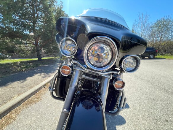 2011 Harley-Davidson Electra Glide, чёрный, 1050000 рублей - вид 12