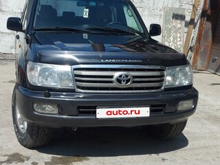 2006 Toyota Land Cruiser 100 Series Рестайлинг 2, чёрный, 2500000 рублей, вид 1