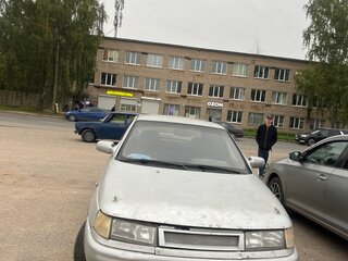 2005 Lada (ВАЗ) 2110, серебристый, 54000 рублей, вид 2