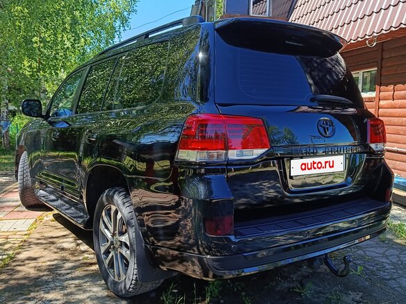 2008 Toyota Land Cruiser 200 Series, чёрный - вид 6