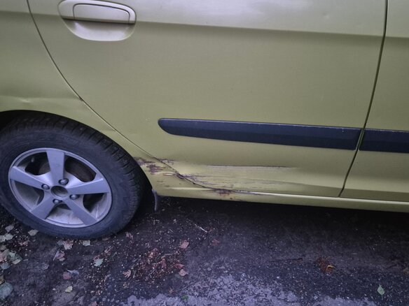2007 Kia Picanto I, жёлтый, 150000 рублей - вид 6
