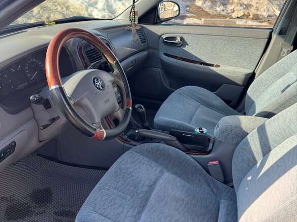 2005 Kia Magentis I Рестайлинг, синий, 200000 рублей - вид 5