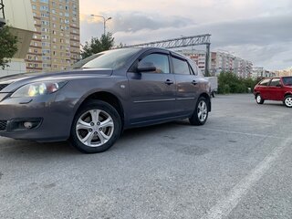 2008 Mazda 3 I (BK) Рестайлинг, серый, 520000 рублей, вид 3