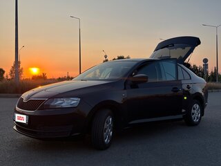 2017 Skoda Rapid I, чёрный, 1300000 рублей, вид 3
