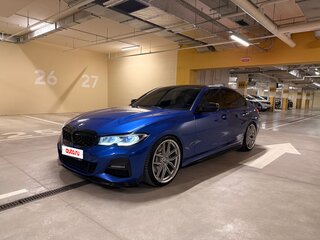 2018 BMW 3 серии 320d xDrive VII (G2x), синий, 4050000 рублей, вид 2