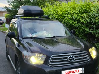 2010 Toyota Highlander II (XU40), чёрный, 1370000 рублей, вид 5