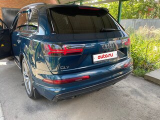2018 Audi Q7 II (4M), синий, 3680000 рублей, вид 2