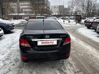 2012 Hyundai Solaris I, чёрный, 670000 рублей, вид 4