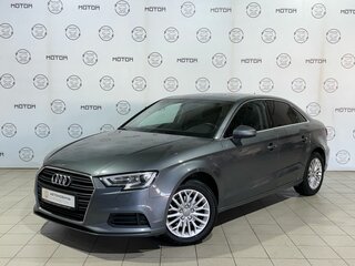 2017 Audi A3 III (8V) Рестайлинг, серый, 1610000 рублей, вид 3