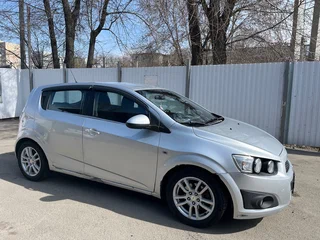 2012 Chevrolet Aveo II, серебристый, 400000 рублей, вид 5