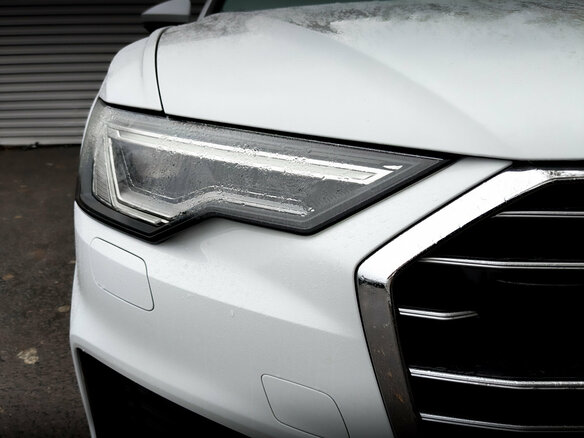 2021 Audi A6 45 TFSI V (C8), белый, 4150000 рублей - вид 16
