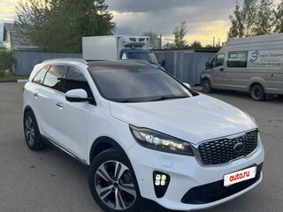 2018 Kia Sorento III Prime Рестайлинг, белый, 2300000 рублей, вид 1