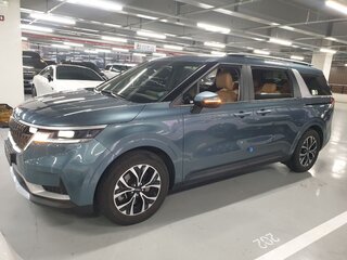 2022 Kia Carnival IV, зелёный, 3800000 рублей, вид 2