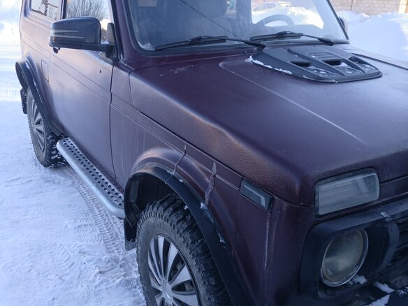 2006 Lada (ВАЗ) 2121 (4x4) I Рестайлинг, пурпурный, 470000 рублей
