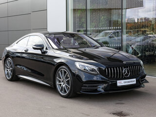 2019 Mercedes-Benz S-Класс 450 4MATIC VI (W222, C217) Рестайлинг, чёрный, 7749000 рублей, вид 3