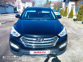 2012 Hyundai Santa Fe III, чёрный, 1600000 рублей, вид 1