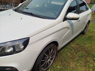 2018 Lada (ВАЗ) Vesta I, белый, 870000 рублей, вид 1
