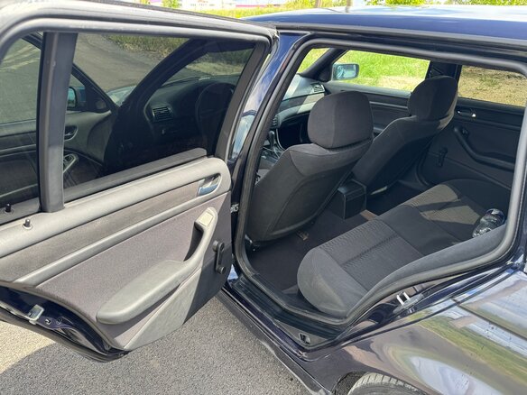 2001 BMW 3 серии 316i IV (E46) Рестайлинг, синий, 630000 рублей - вид 6