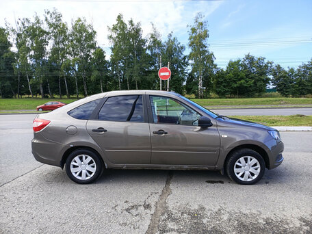 2021 Lada (ВАЗ) Granta I Рестайлинг, коричневый, 409000 рублей, вид 4