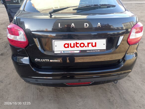 2025 Lada (ВАЗ) Granta I Рестайлинг, чёрный, 1037000 рублей - вид 12