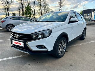2019 Lada (ВАЗ) Vesta SW Cross I, белый, 920000 рублей, вид 1