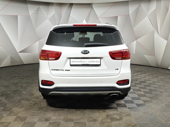 2018 Kia Sorento III Prime Рестайлинг, белый, 3048111 рублей - вид 7