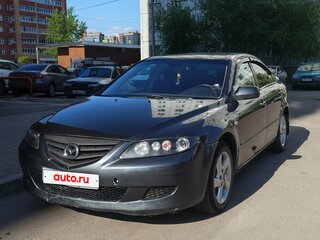 2003 Mazda 6 I (GG), серебристый, 350000 рублей, вид 1