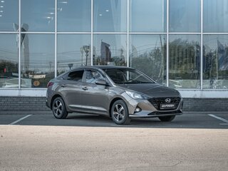 2021 Hyundai Solaris II Рестайлинг, серый, 1499000 рублей, вид 1
