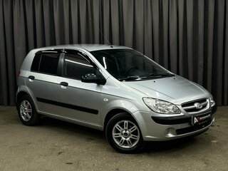 2007 Hyundai Getz I Рестайлинг, серебристый, 299888 рублей, вид 2