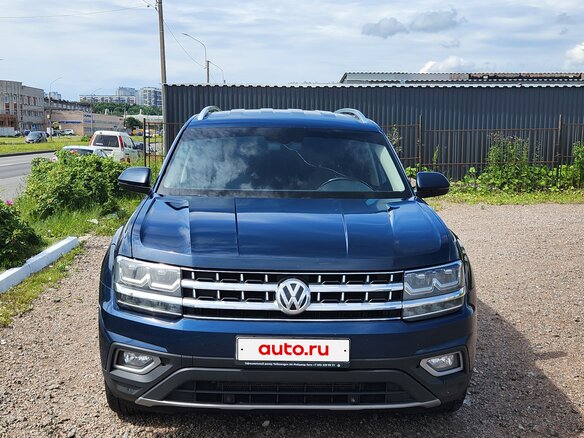 2019 Volkswagen Teramont I, синий - вид 2
