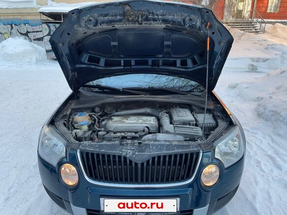 2011 Skoda Yeti I, синий, 950000 рублей - вид 7