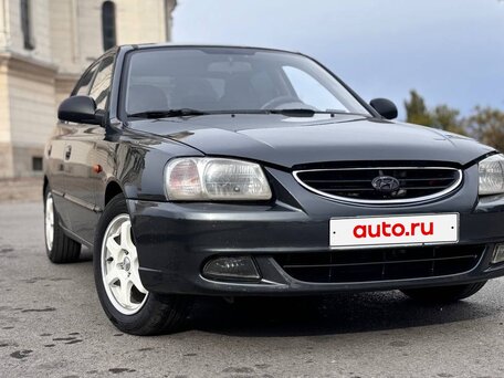 2008 Hyundai Accent ТагАЗ II, серый, 350000 рублей, вид 2