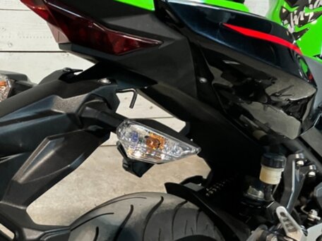 2021 Kawasaki Ninja 400, зелёный, 525000 рублей, вид 5