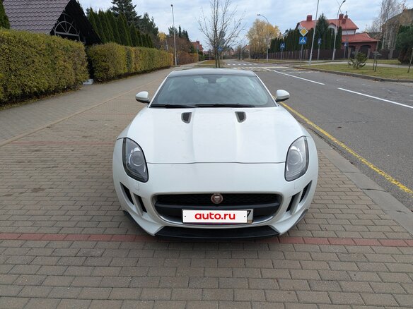 2015 Jaguar F-Type I, белый, 3000000 рублей - вид 2