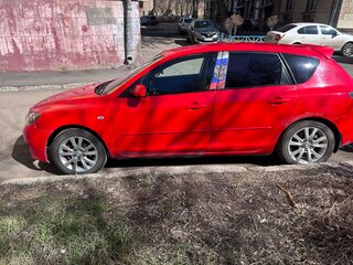 2007 Mazda 3 I (BK) Рестайлинг, красный, 400000 рублей, вид 4