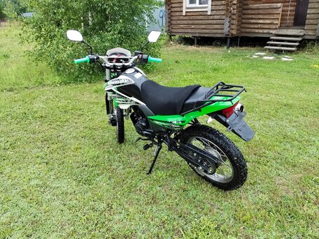 2014 Stels 250 Enduro, зелёный, 87000 рублей, вид 2