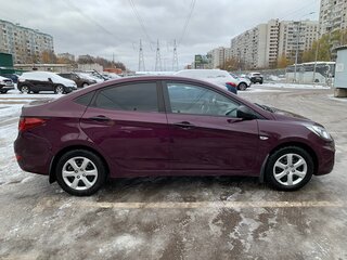 2013 Hyundai Solaris I, фиолетовый, 850000 рублей, вид 3