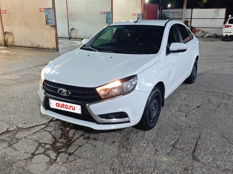 2021 Lada (ВАЗ) Vesta I, белый, 680000 рублей, вид 1