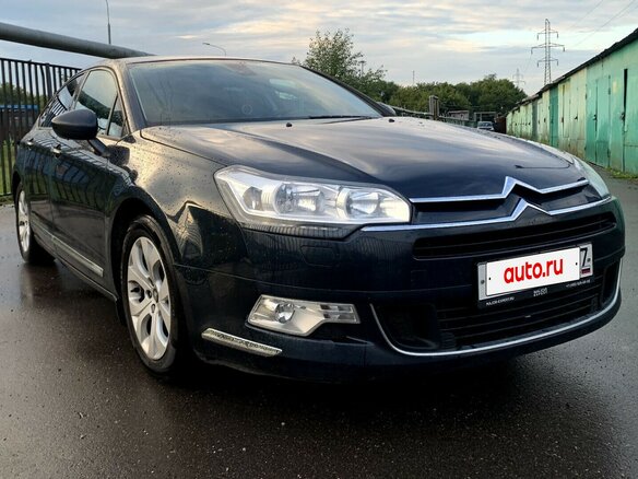 2012 Citroen C5 II, синий, 950000 рублей - вид 2