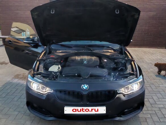 2014 BMW 4 серии 420d F32/F33/F36, коричневый, 1800000 рублей - вид 5