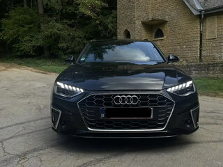 2023 Audi A4 30 TDI V (B9) Рестайлинг, чёрный, 3190000 рублей, вид 3