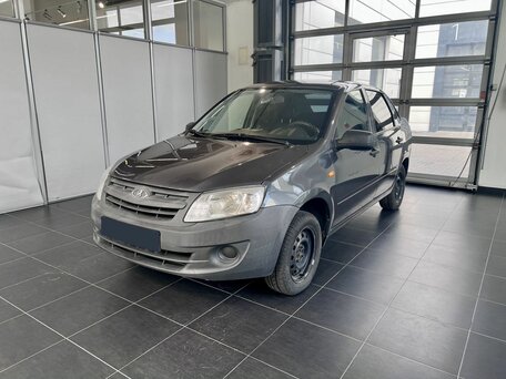 2016 Lada (ВАЗ) Granta I, серый, 400000 рублей, вид 3