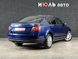 2017 Skoda Octavia III (A7) Рестайлинг, синий, 1299000 рублей, вид 4