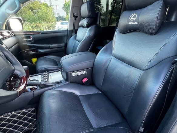 2014 Lexus LX 570 III Рестайлинг, чёрный, 3490000 рублей - вид 9
