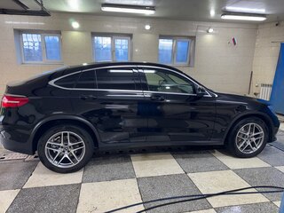 2017 Mercedes-Benz GLC Coupe 250 I (C253), чёрный, 3880000 рублей, вид 4