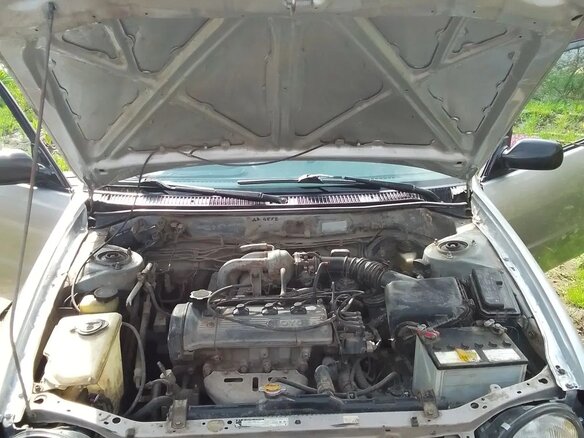 1998 Toyota Corolla VIII (E110), белый, 222000 рублей - вид 9