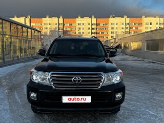 2013 Toyota Land Cruiser 200 Series Рестайлинг 1, чёрный, 4500000 рублей, вид 2