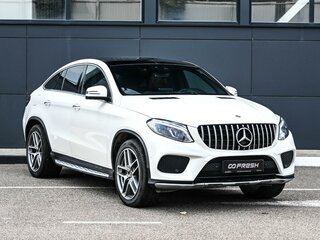 2018 Mercedes-Benz GLE Coupe 350 d I (C292), белый, 4359000 рублей, вид 1