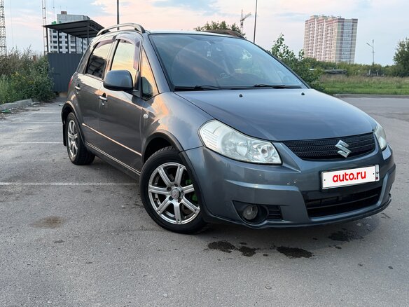 2008 Suzuki SX4 I (Classic), серый, 680000 рублей - вид 1