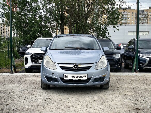 2007 Opel Corsa D, голубой - вид 2